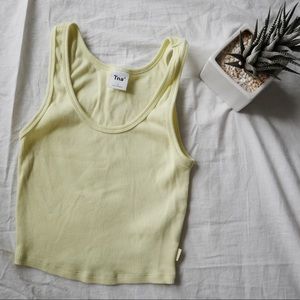 ARITZIA TNA Cropped Ribbed Tank